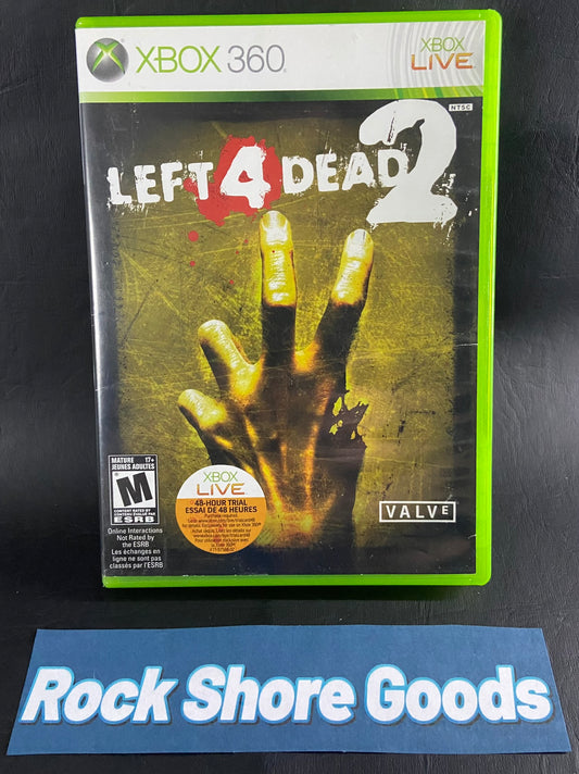 Left 4 Dead 2 (Microsoft Xbox 360) Replacement Case.