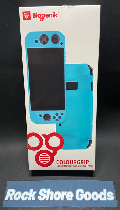 Biogenik, Blue Nintendo Switch Lite Silicone Grip, Case Cover, Open Box.