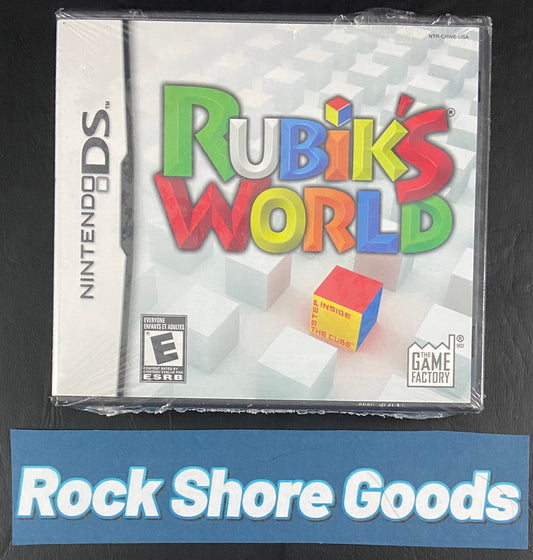 Rubik's World Puzzle Game for Nintendo DS [Brand New/Factory Sealed]