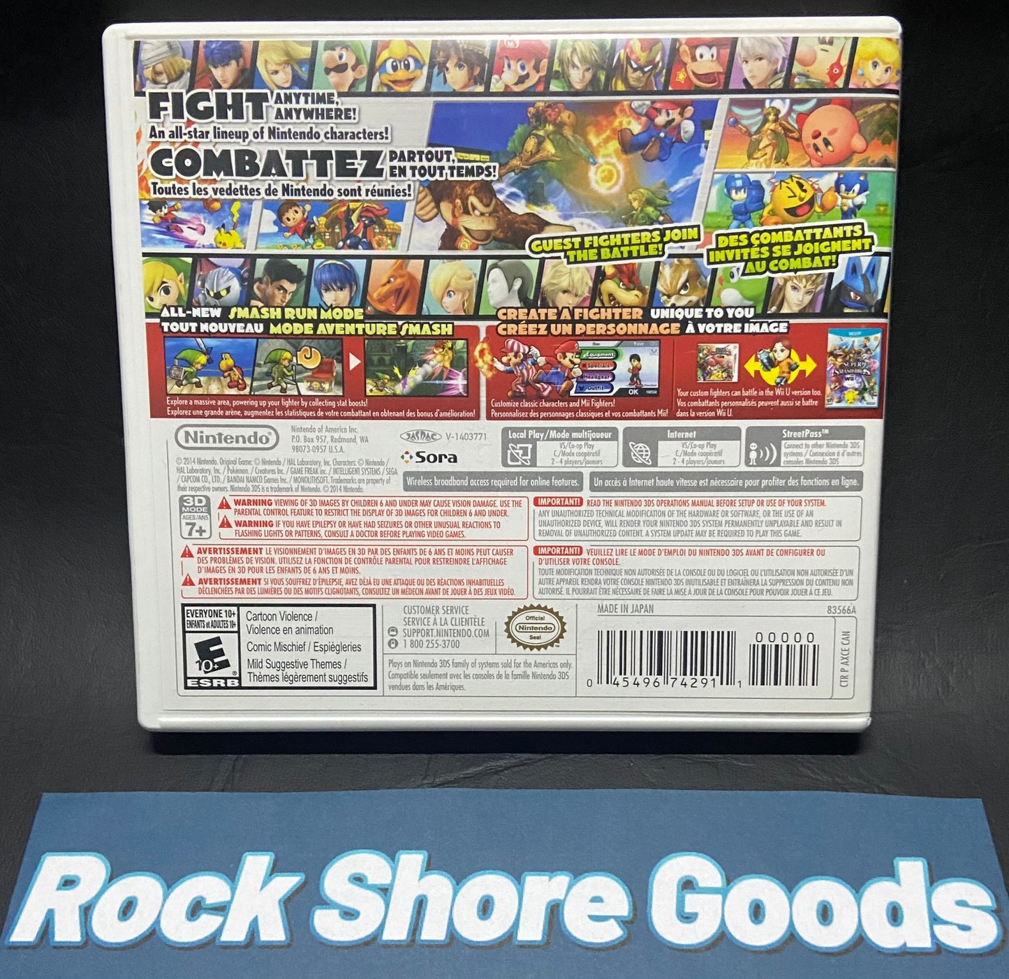 Super Smash Bros, Nintendo 3DS [Like New]