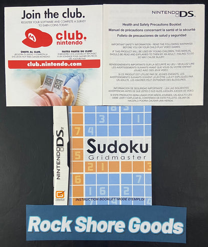 Sudoku Gridmaster (Nintendo DS, 2006)