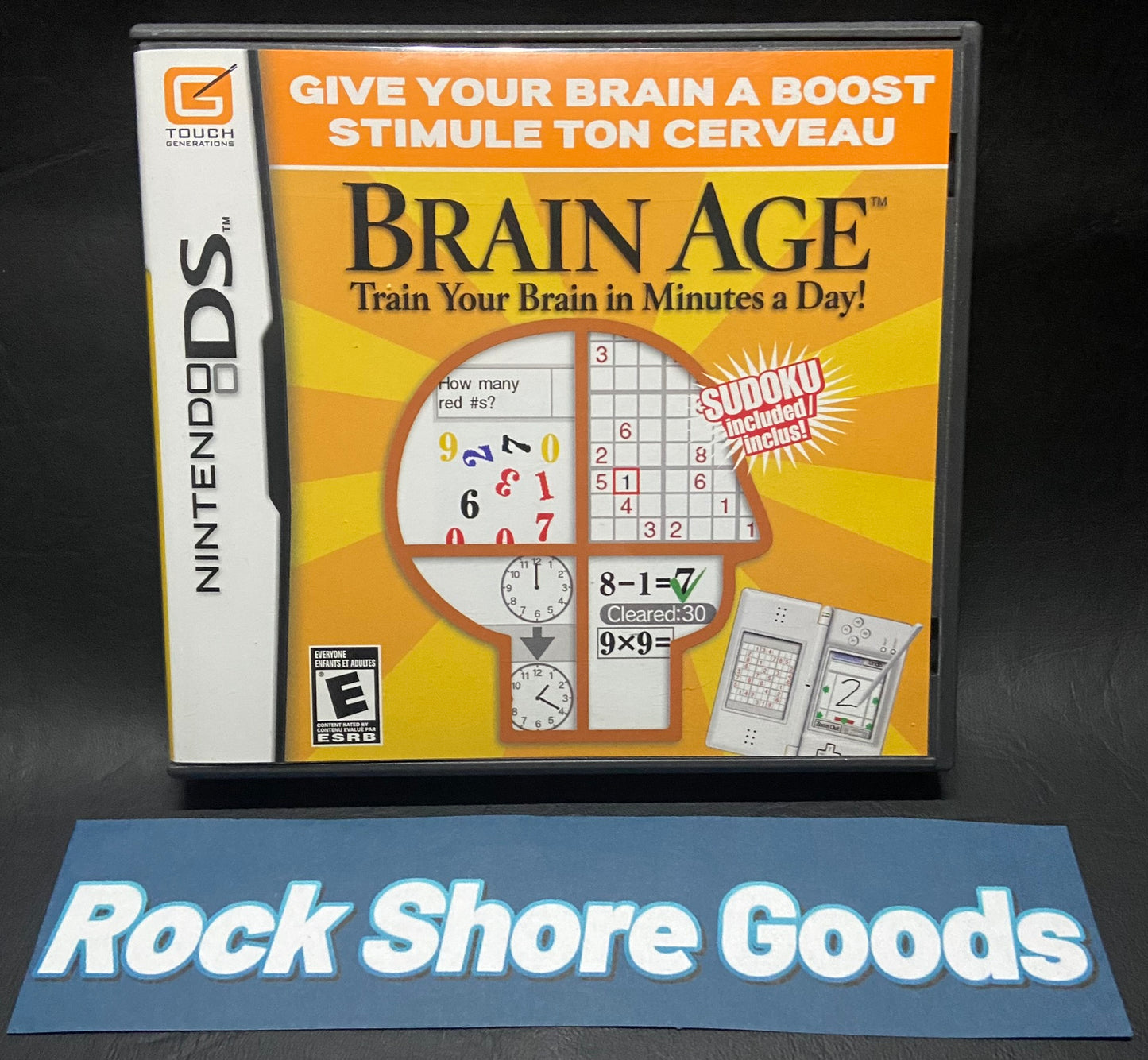 Brain Age: Train Your Brain in Minutes a Day! (Nintendo DS, 2005)