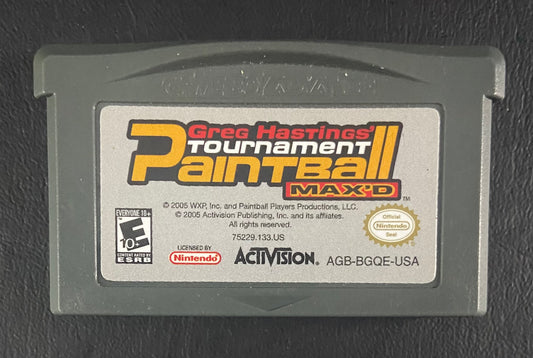 GameBoyAdvance - Greg Hastings' Tournament Paintball Max'd