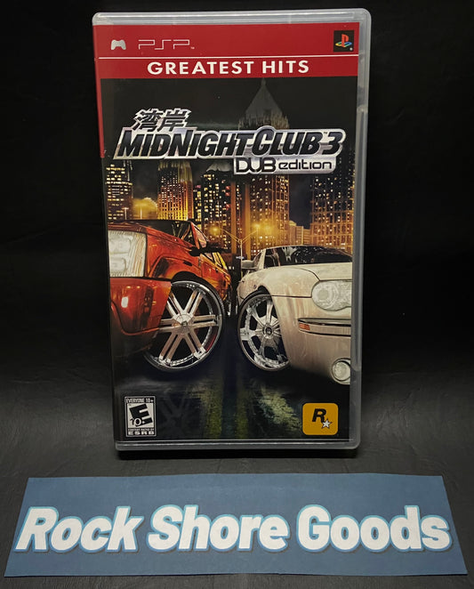 Midnight Club 3 Dub Edition (Sony PSP, 2005) [Like New]