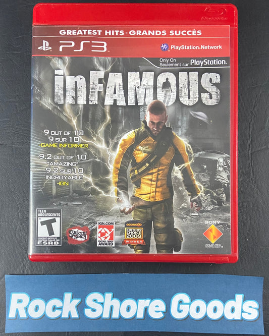 Infamous (PS3, 2009) *New Disc*