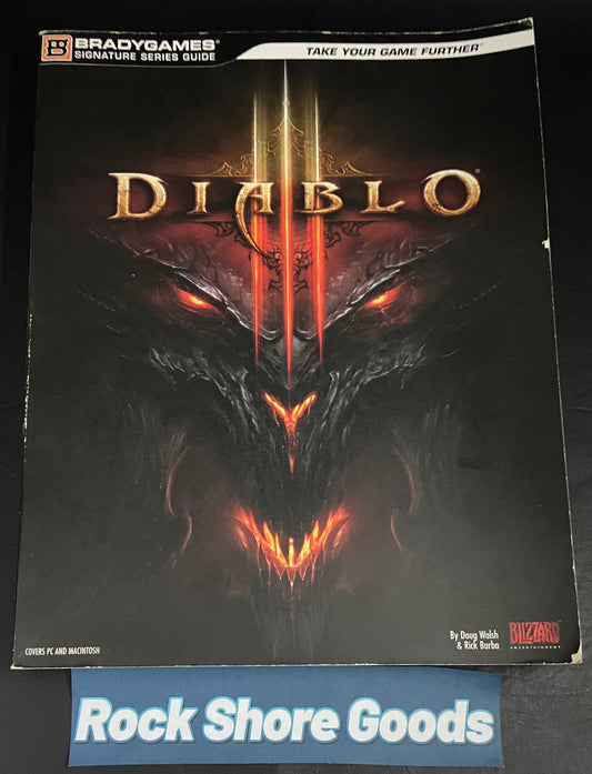 Diablo III, Bradygames Signature Series Book Guide, Used