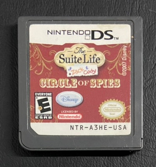 The Suite Life Of Zack And Cody: Circle Of Spies (Nintendo DS, 2007) Cart Only