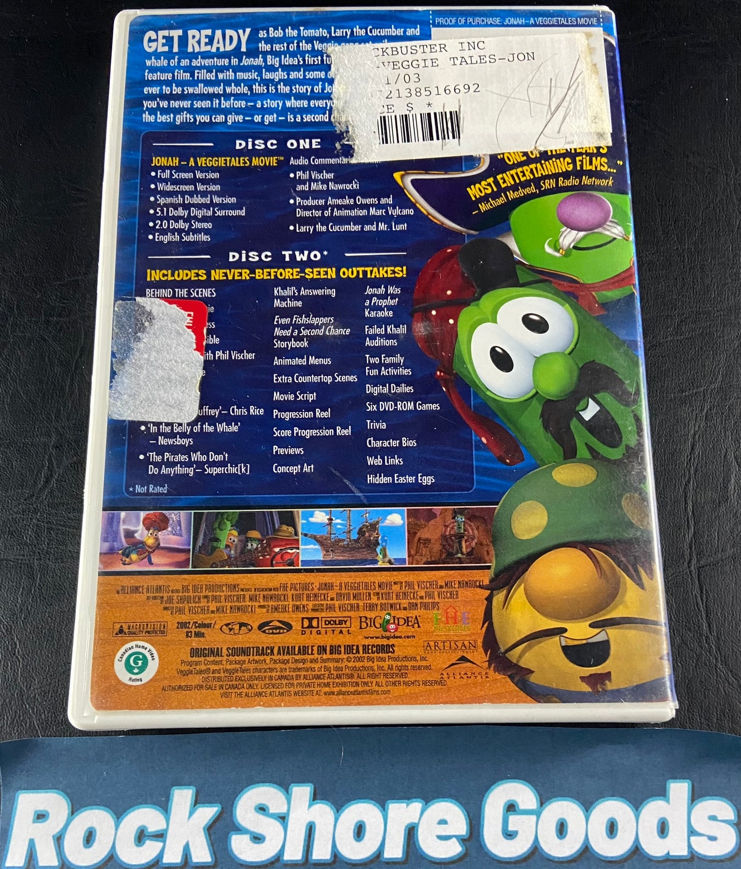 JONAH: A Veggietales Movie (2x Disc Collector's Edition DVD)