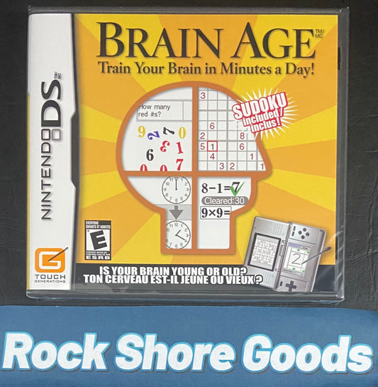 Brain Age: Train Your Brain in Minutes a Day! [Brand New] (Nintendo DS)