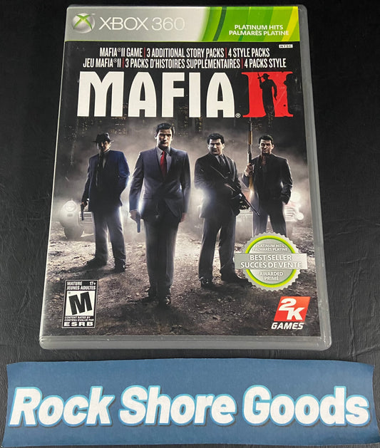 Mafia II Platinum Hits (Xbox 360, 2010)